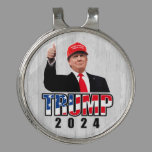 Thumbs Up Donald Trump 2024 Golf Hat Clip
