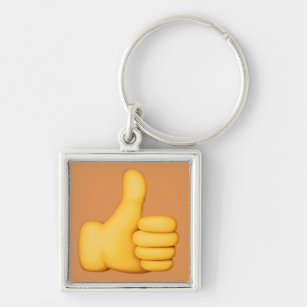 Thumbs up Emoji Keychain