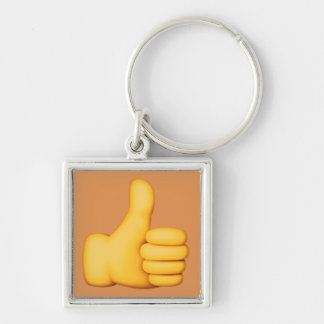 Thumbs up Emoji Keychain