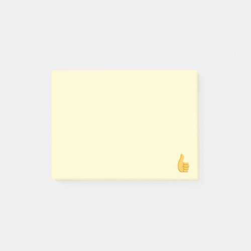 Thumbs Up Emoji Post_it Notes