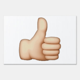 Thumbs Up - Emoji Sign