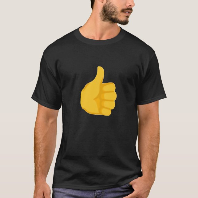 Thumbs Up Emoji  T-Shirt (Front)