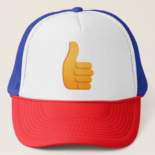 Thumbs Up Emoji Trucker Hat