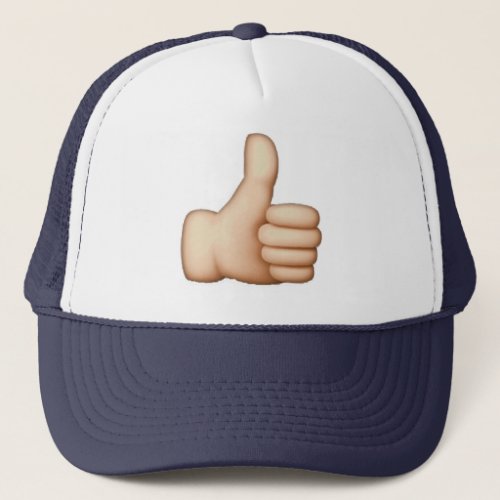 Thumbs Up _ Emoji Trucker Hat