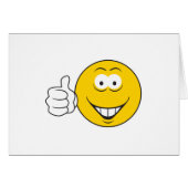 Thumbs Up Face (Front Horizontal)