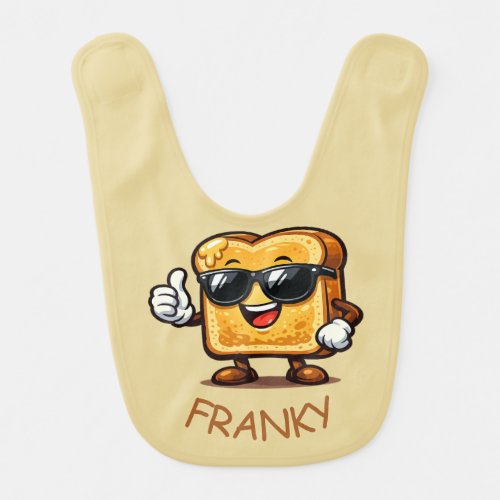 Thumbs Up French Toast Baby Bib