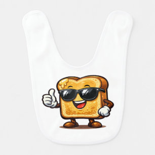 Thumbs Up French Toast Baby Bib