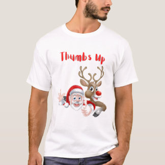 Thumbs Up From Santa T-Shirt