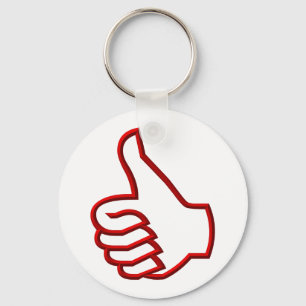 Thumbs Up hand Keychain