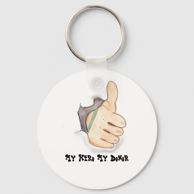 Thumbs up keychain (Front)