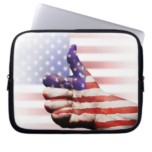 Thumbs up! laptop sleeve