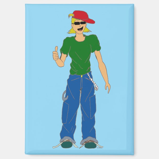 thumbs up  magnet (Front)