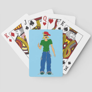 thumbs up poker cards