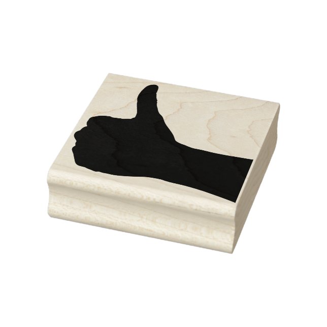 Thumbs Up Rubber Stamp (Stamp)