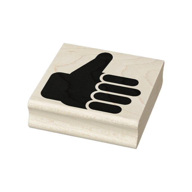 Thumbs Up Rubber Stamp (Stamp)