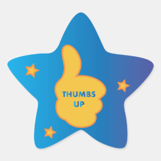 Thumbs Up Star Stickers