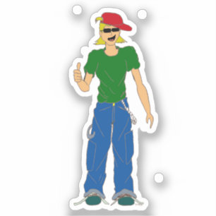 thumbs up sticker