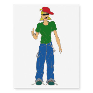 thumbs up temporary tattoos