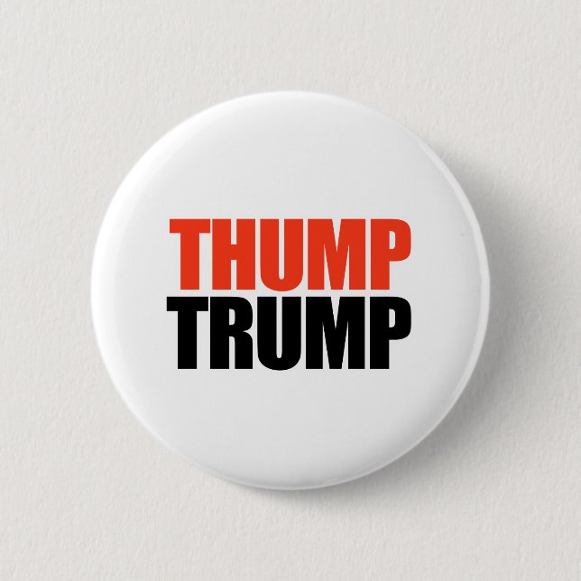 Thump Trump Button (Front)