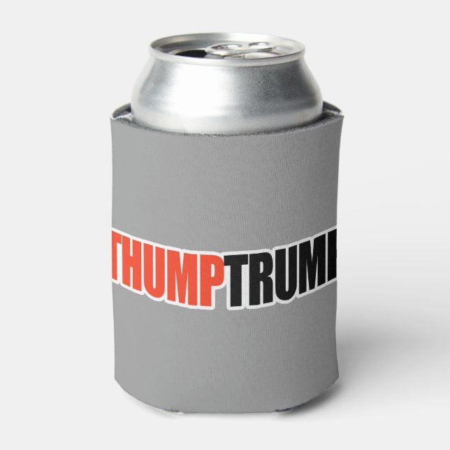 THUMP TRUMP -.png Can Cooler (Can Front)