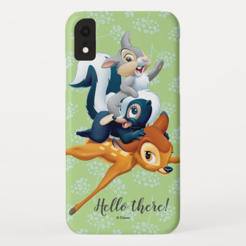 Thumper Flower  Bambi Stacked During Play iPhone XR Case
