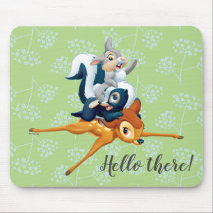 Thumper, Flower, & Bambi Stacked During Play Mouse Pad