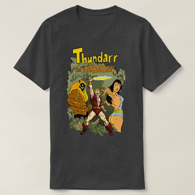 Thundarr The Barbarian T-Shirt (Design Front)