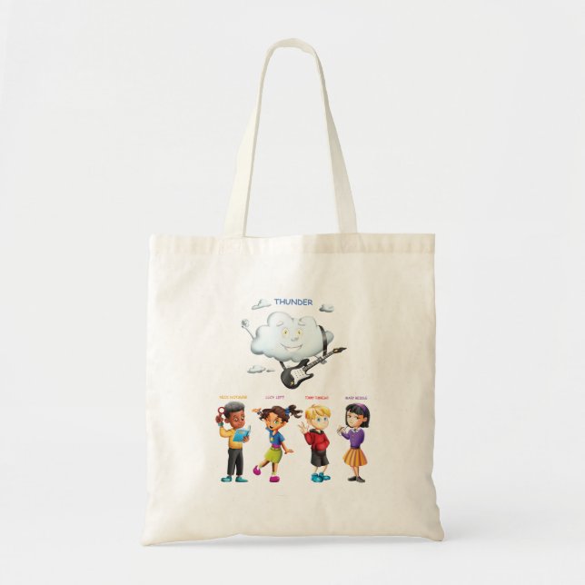 Thunder and Friends Tote Bag (Front)