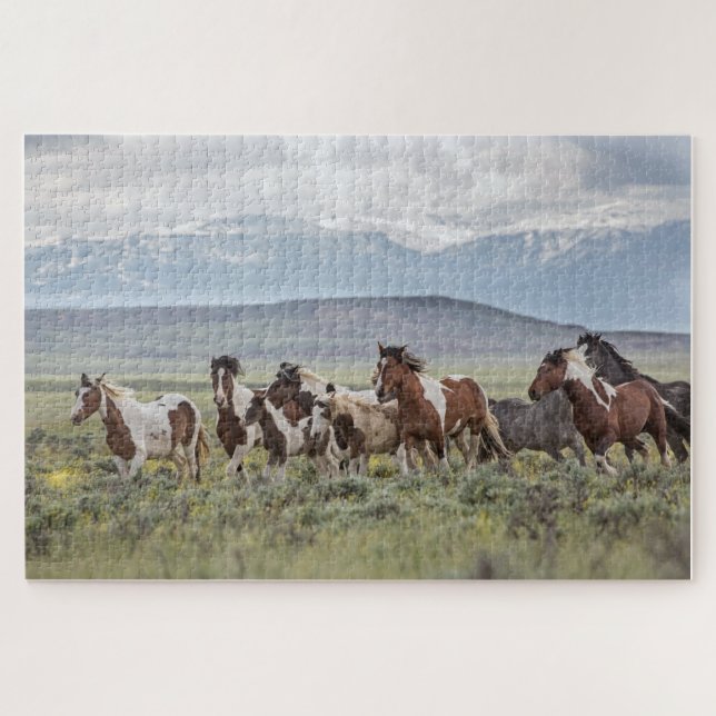 "Thunder and Lightning" Jigsaw Puzzle (Horizontal)