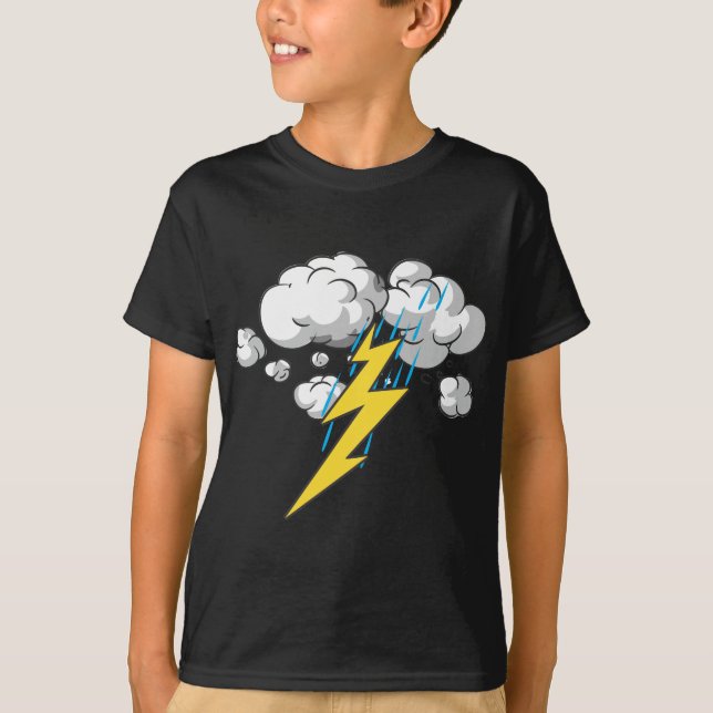 Thunder And Lightning T-Shirt (Front)