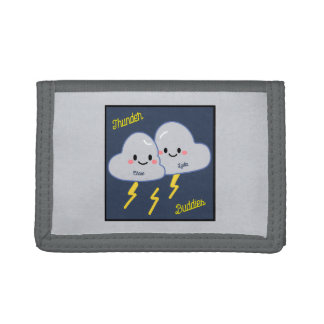 Thunder Buddies Customized Trifold Wallet