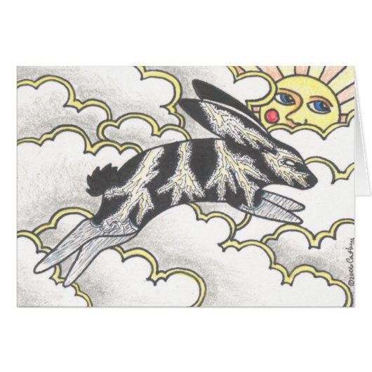 "Thunder Bunny" Cards (Front Horizontal)