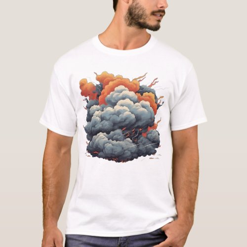  Thunder clouds  T_Shirt