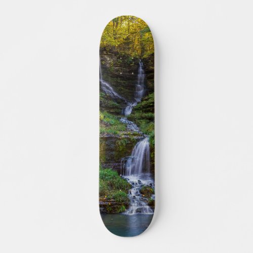 Thunder Falls Painterly Skateboard