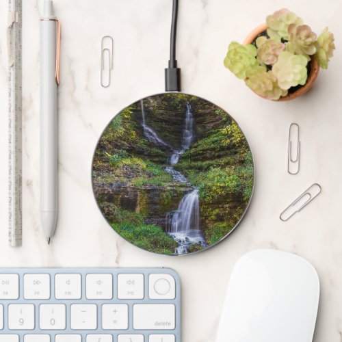 Thunder Falls Painterly Wireless Charger