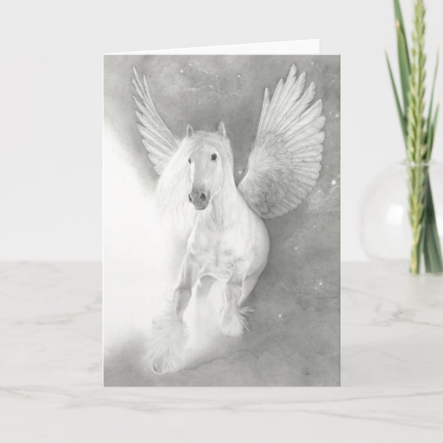 "Thunder in the Heavens" greeting card (Front)