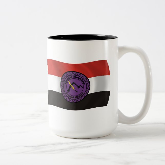 Thunder Mountain Lenape Nation Flag Mug (Right)