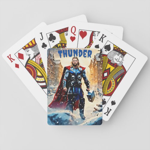 Thunder Playing cards 