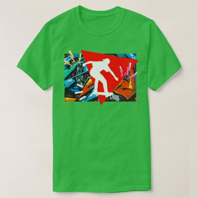 Thunder Skater T-Shirt (Design Front)