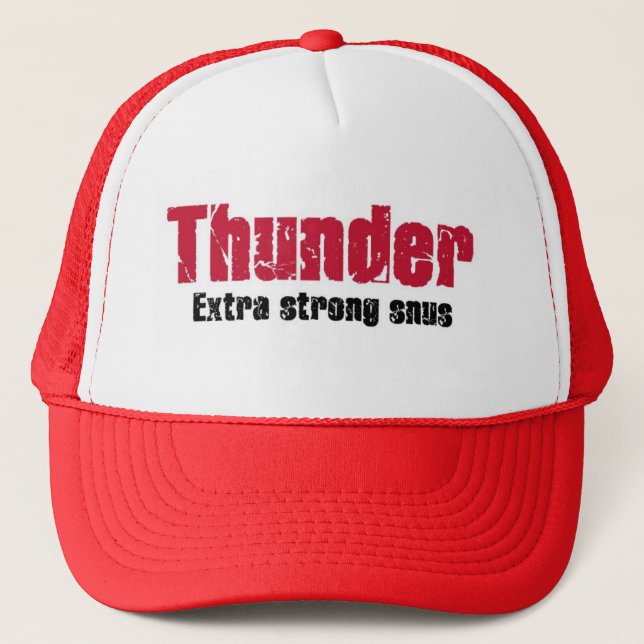 Thunder Snus Extra strong snus Hat (Front)