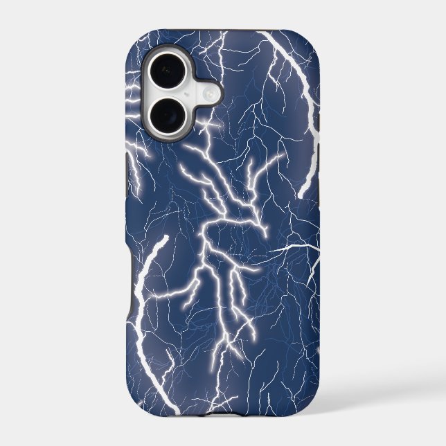 Thunder Strike Lightning Iphone Case (Back)