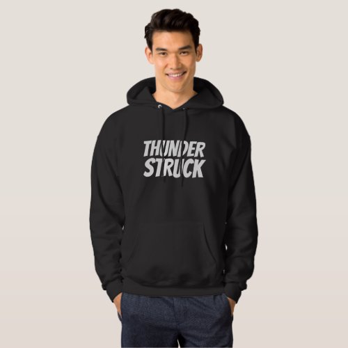 THUNDER STRUCK Vintage Hoodies and T_shirts