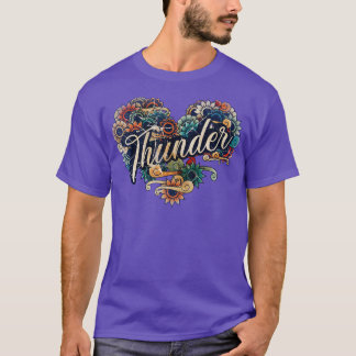 Thunder VIGNETTE VINTAGE COLOR T-Shirt