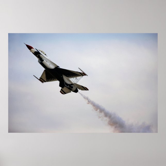 Thunderbird 6 Performs a Slow Pass Poster (Front)