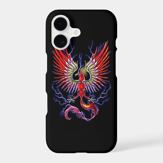Thunderbird Cryptid Creature Iphone Case (Back)