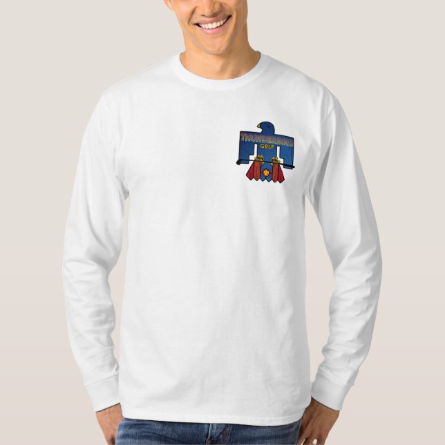 Thunderbird Golf - Long Sleeve "pocket" image T-Shirt (Front)