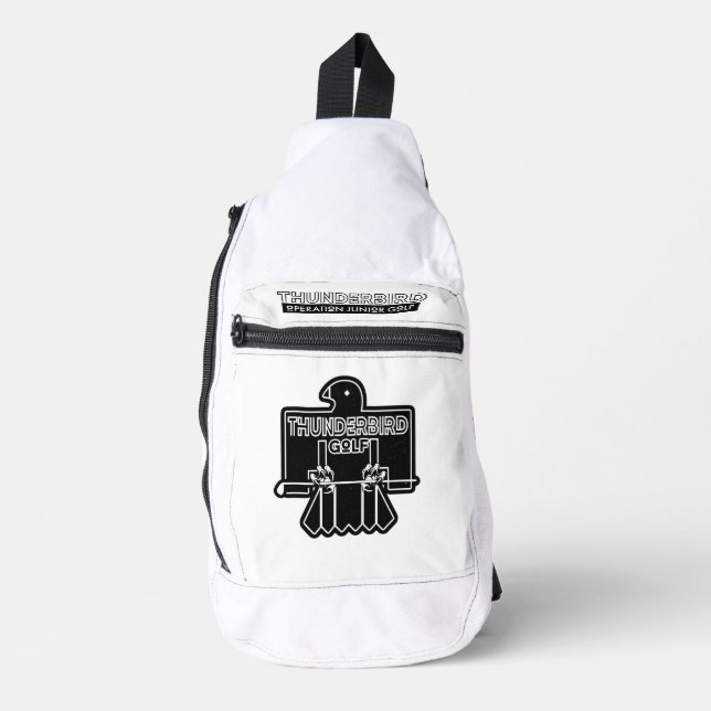 Thunderbird Golf Sling Backpack Bag (Front)