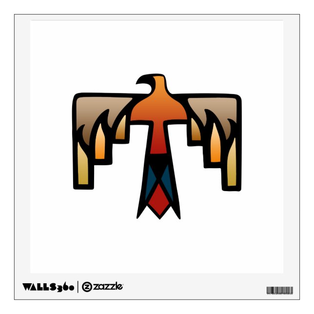 Thunderbird - Native American Indian Symbol Wall Decal (Front)