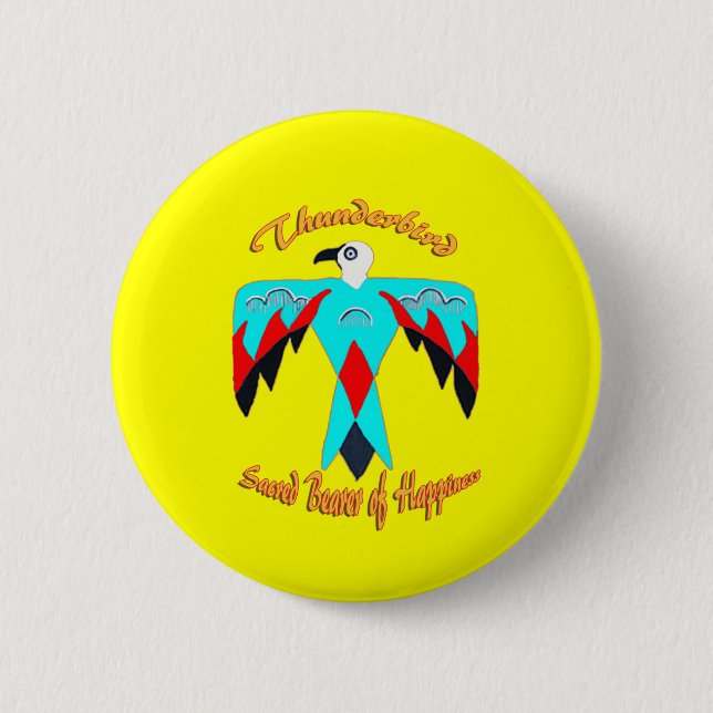 Thunderbird Pinback Button (Front)