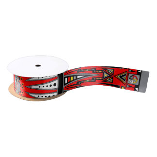Thunderbird Red Satin Ribbon